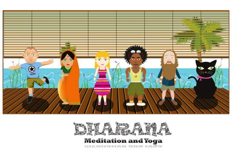 Branding Dharana Yoga Studio